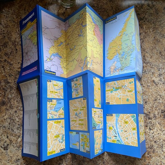 Frommer's Europe by Rail Guidebook Travel Book 3rd Edition & European Rail Map - Picture 16 of 16